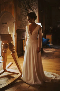 CLAIRE - ROBE DE MARIÉE SUR MESURE Christelle Vasseur Couture