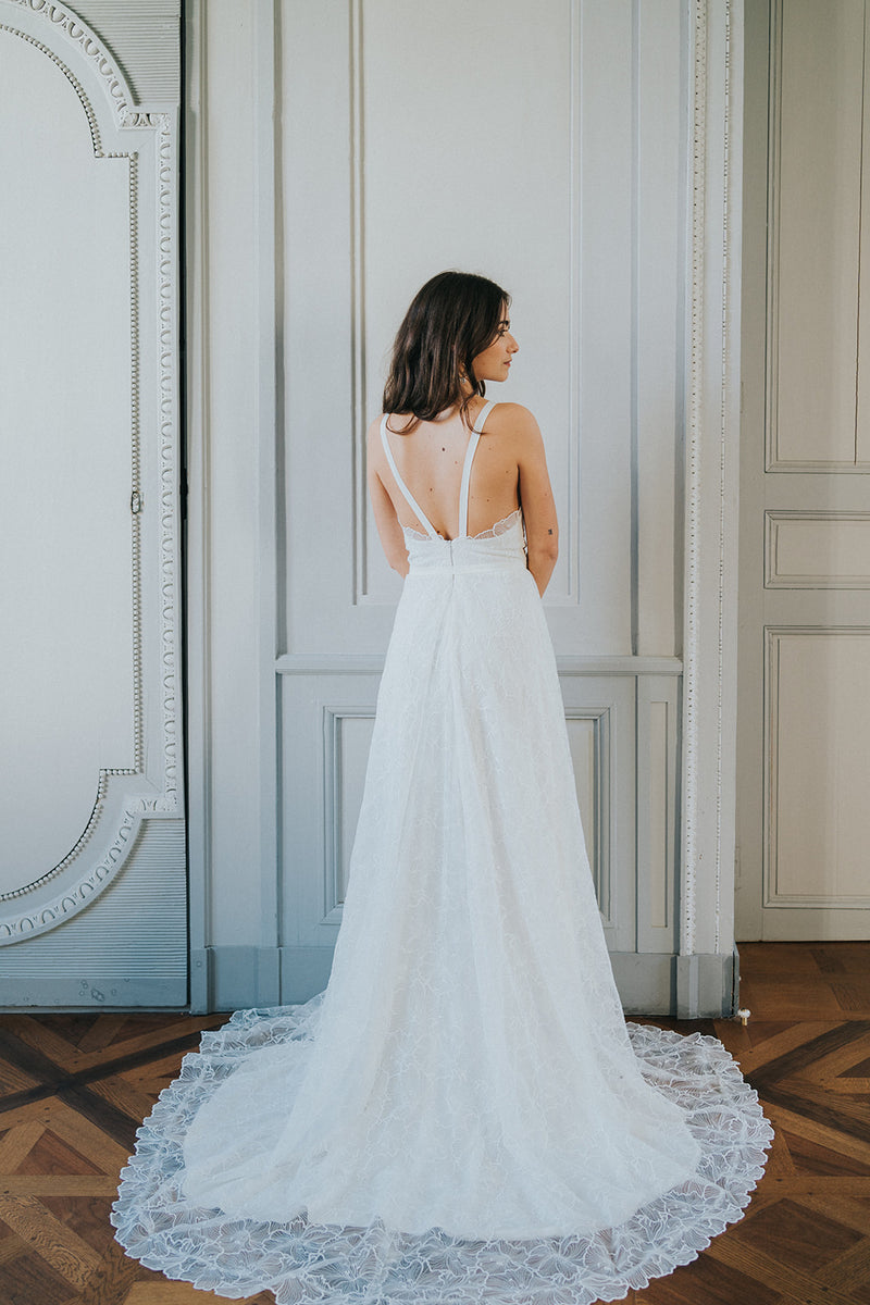 LYS - ROBE DE MARIÉE SUR MESURE Christelle Vasseur Couture