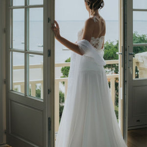 Tailor-made wedding dress - Léonie