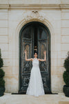 Rani Robe de mariée haute couture-création Christelle Vasseur, boutique mariage à Bordeaux