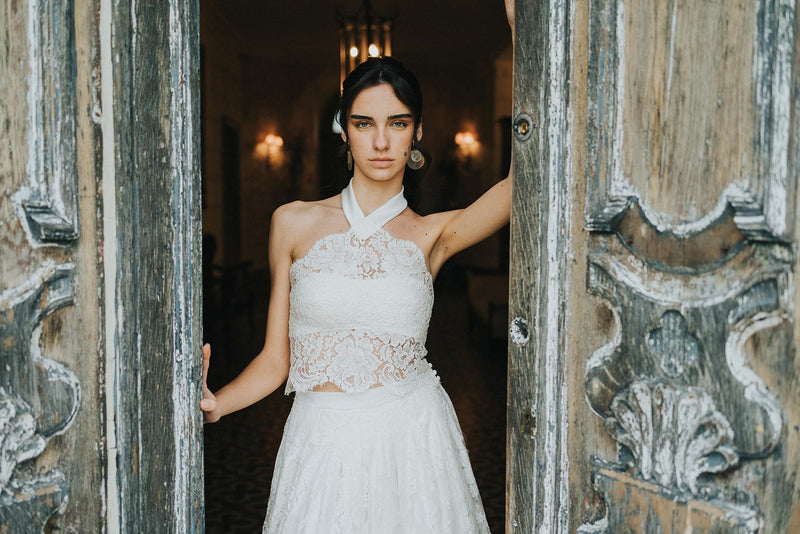 Rani Robe de mariée haute couture-création Christelle Vasseur, boutique mariage à Bordeaux