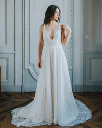 robe de mariée lys christelle vasseur bordeaux