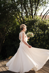 OLYMPE - HAUT DENTELLE DOS NU - MARIAGE Christelle Vasseur Couture