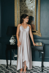 DIVA - ROBE DOS NU DEMOISELLE D'HONNEUR Christelle Vasseur Couture